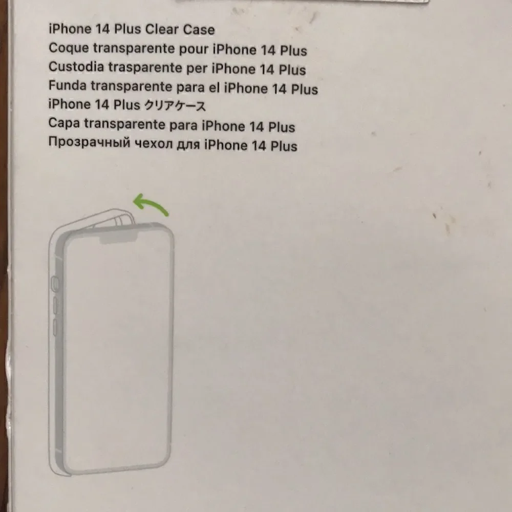 NEW Apple IPhone 14 Plus Clear Case